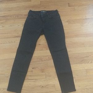 Women's lucky brand super skinny crop jeans